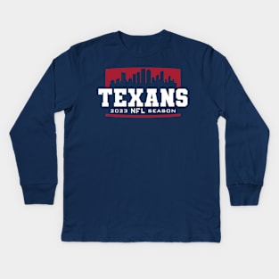 2023 Texans Kids Long Sleeve T-Shirt